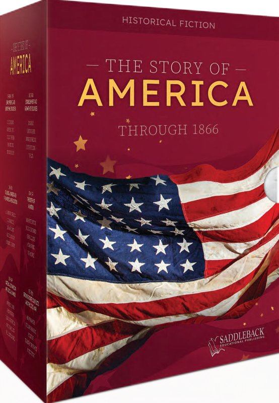 The Story of America Additional Fiction Book Set 1: Through 1866 (1 Each of 30 Historical Fiction Titles) | Hi-Lo Booksª | Educational Books