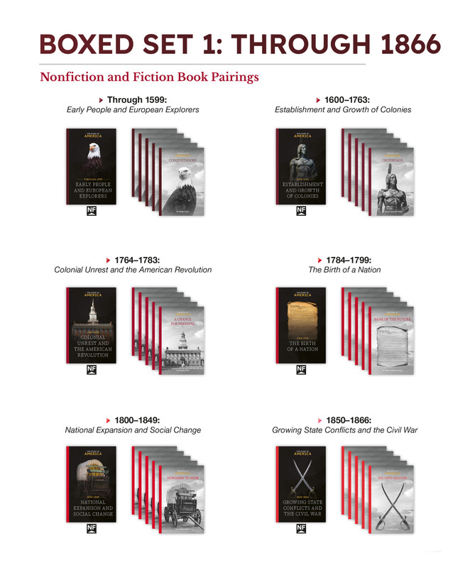 The Story of America Boxed Set 1: Through 1866