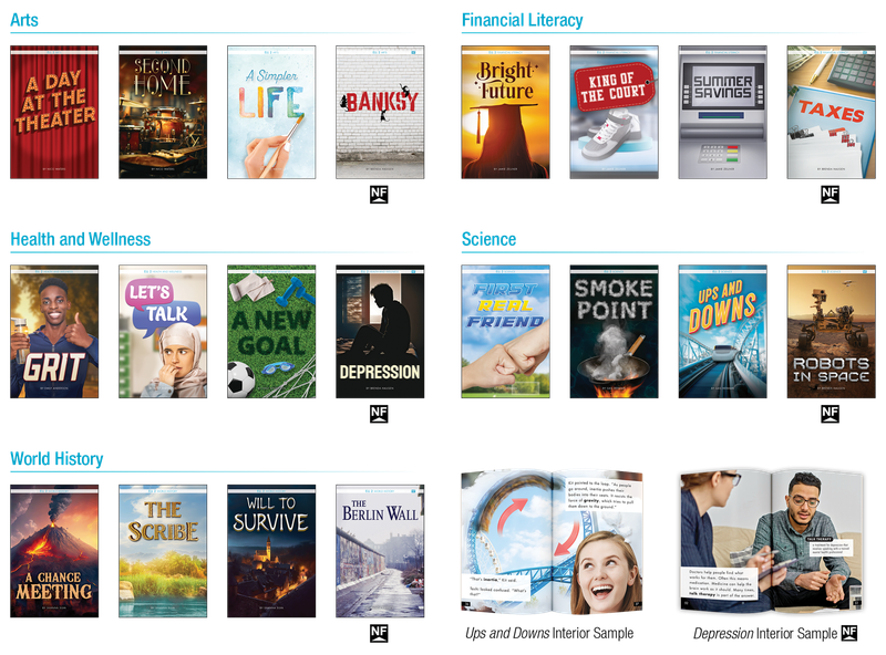 ELL 2 Teen Literacy Library Print Set (Grades 9-12) | Saddleback
