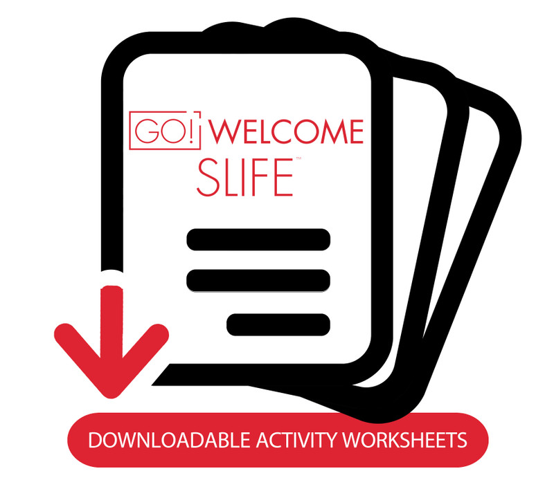 GO! Welcome SLIFE Student Activity Worksheets (Digital Download)