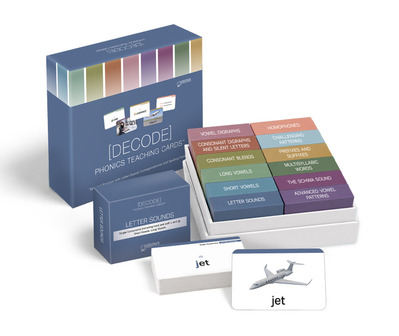 Decode | Phonics Teaching Cards Set