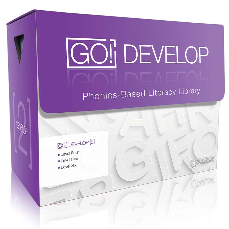 TwERL Phonics: GO! Develop [1] Boxed Set with books and teacher's guide