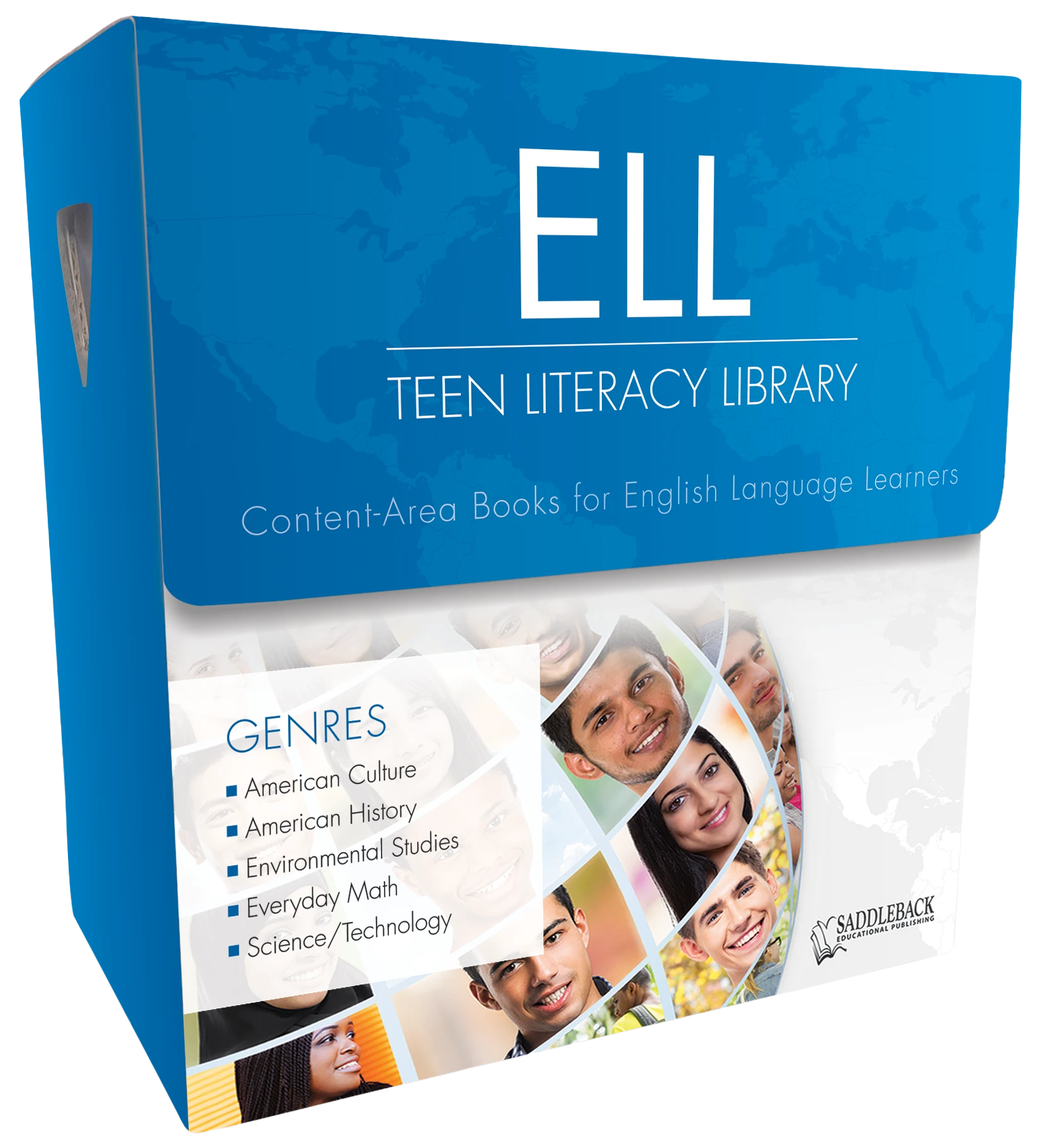 ELL Teen Literacy Library (3 each of 20 titles, 100 Vocab Cards + TG) | Hi-Lo Books&not;&trade; | Educational Books