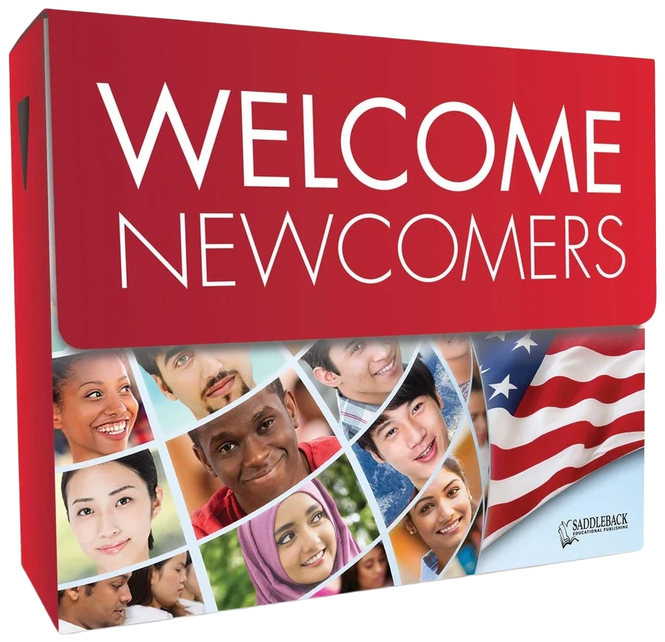 Welcome Newcomers Library (3 each of 28 titles, 140 Vocab Cards + TG) | Hi-Lo Books&not;&trade; | Educational Books