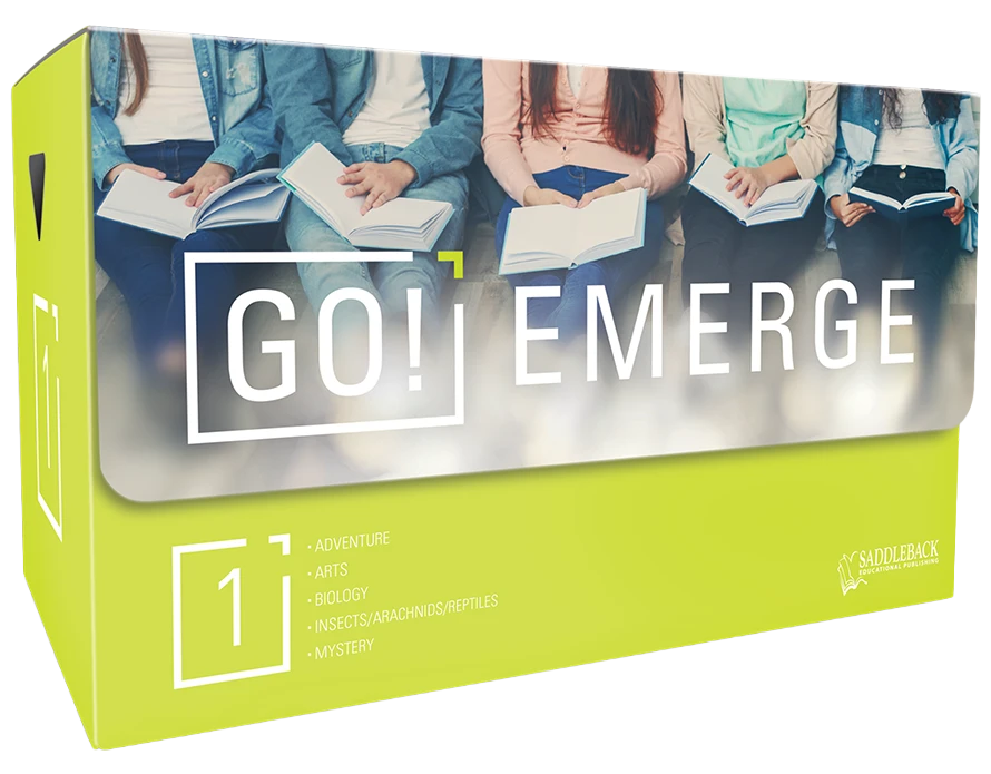 Tween Emergent Reader Libraries: GO! Emerge [1]