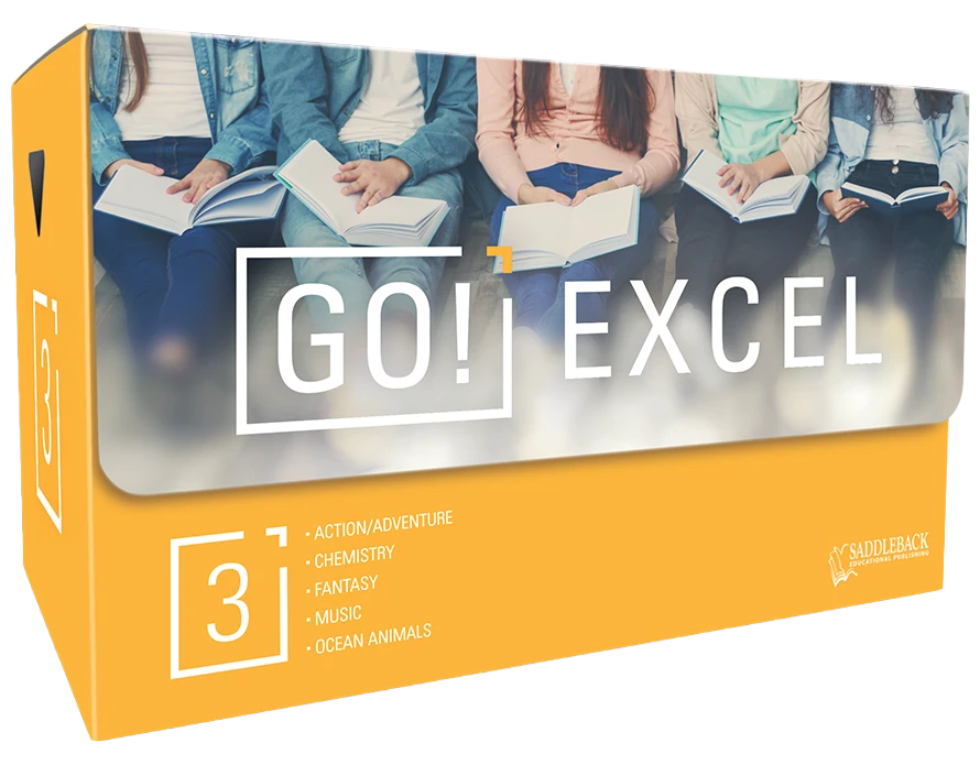 Tween Emergent Reader Libraries: GO! Excel [3]