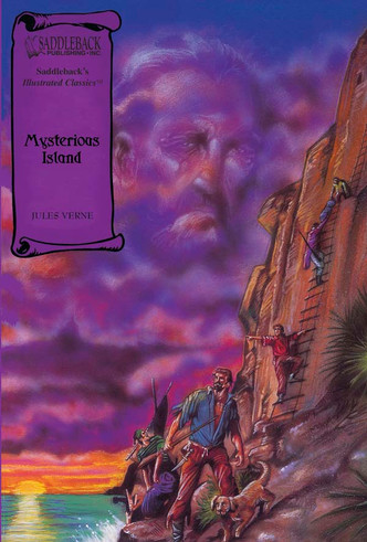 The Mysterious Island Graphic Novel | Jules Verne | Saddleback ...