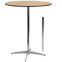 Advantage 36-inch Round Cafe Table [BFDH-36PEDTBLRD-TDR]
