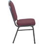 Advantage Burgundy-patterned Premium Banquet Chair - Crown Back [CBMW-202]