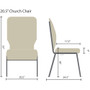 Advantage Fossil Church Chair 20.5 in. Wide [PCHT-113]