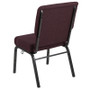 Advantage 20.5 in. Grape/Amethyst Molded Foam Church Chair [PCCF-103]