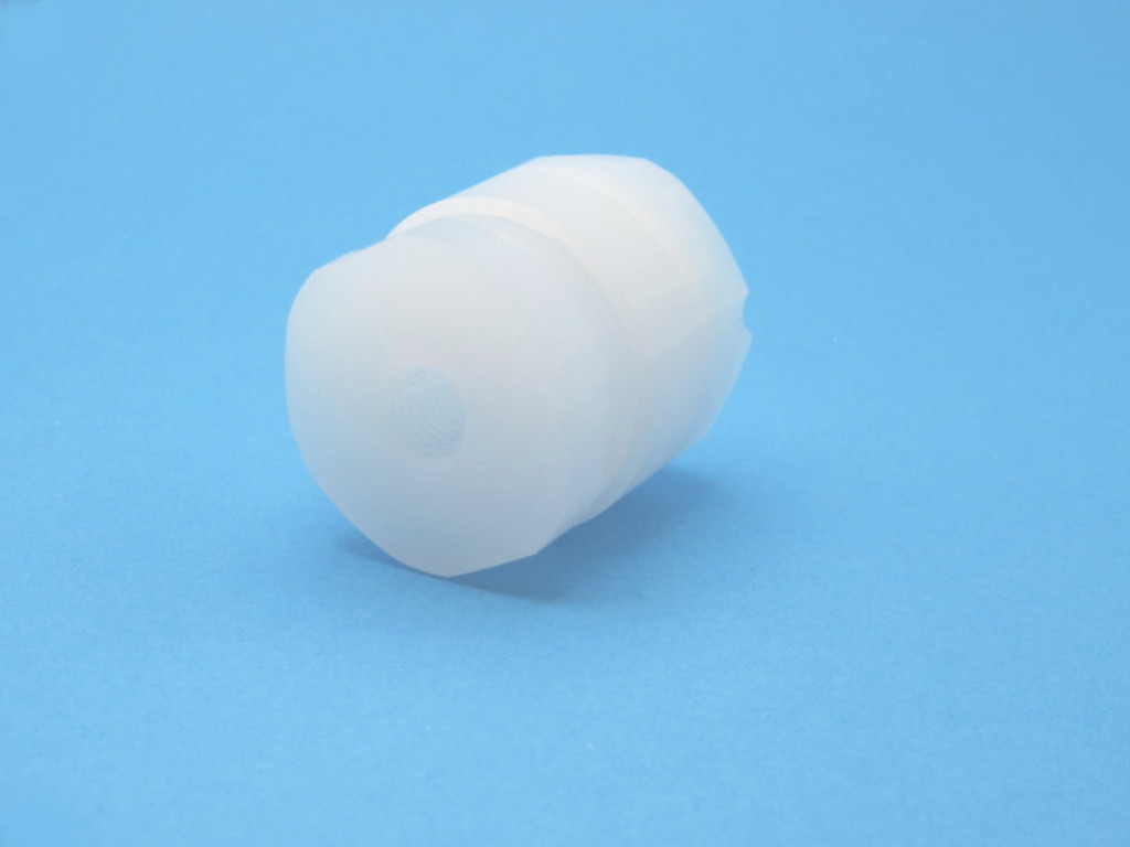 Biocompatible 20 micron equivalent PTFE mesh Solvent Filter, 5/16-24 flat bottom for 3/16" OD and 5mm OD Tubing