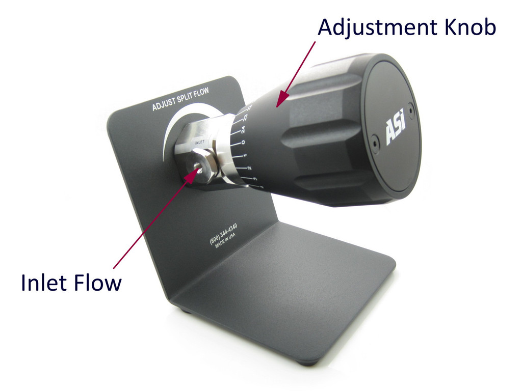 50:1 to 1,000:1 Split Ratio, Analytical Pre-Column Adjustable Flow Splitter