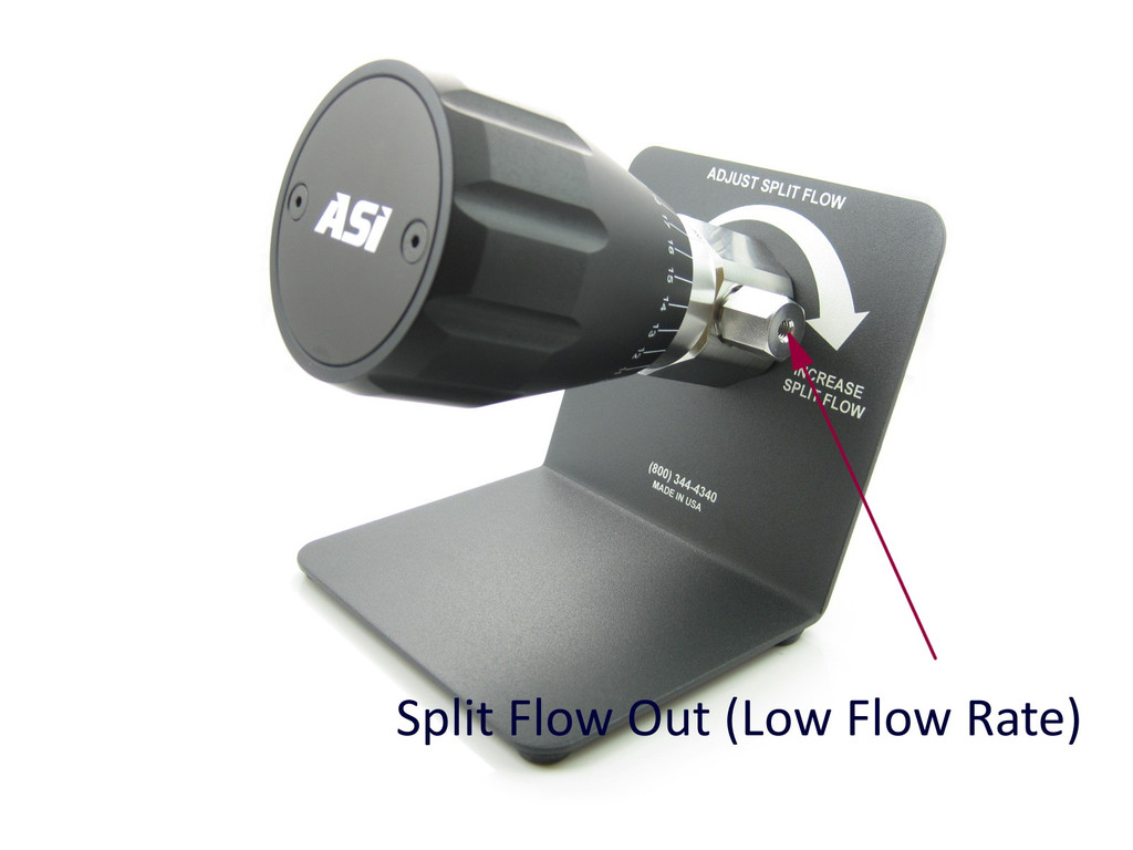 50:1 to 1,000:1 Split Ratio, Analytical Pre-Column Adjustable Flow Splitter