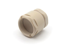 Biocompatible 70 micron equivalent PEEK mesh Solvent Filter, 5/16-24 flat bottom for 3/16" OD and 5mm OD Tubing
