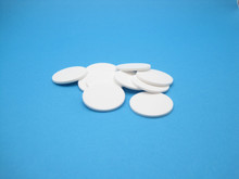 Replacement 20 micron equivalent PTFE mesh filter disk, Pack of 10 for 850-1233 and 850-1234