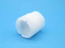 Biocompatible 20 micron equivalent PTFE mesh Solvent Filter, 5/16-24 flat bottom for 3/16" OD and 5mm OD Tubing