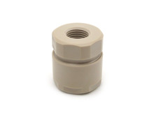 Biocompatible 70 micron equivalent PEEK mesh Solvent Filter, 1/2-20 flat bottom for 1/4" OD tubing