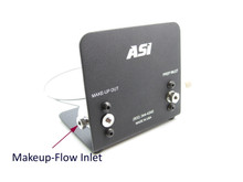 10,000:1 Split Ratio, Fixed Makeup-Flow Splitter, Prep Inlet Flow: 20 - 50 mL/min.