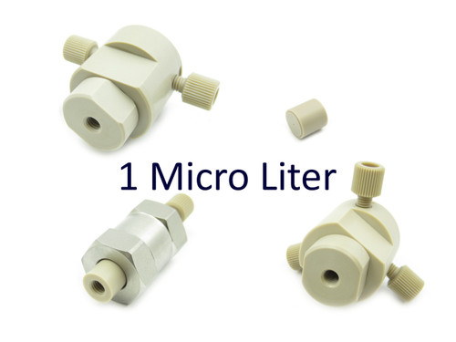 1 µL Biocompatible PEEK Static Mixer