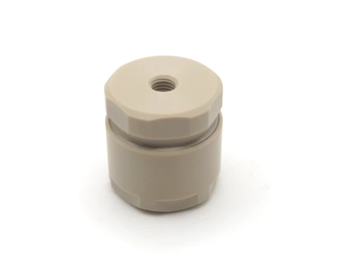 Biocompatible 70 micron equivalent PEEK mesh Solvent Filter, 1/4-28 flat bottom for 1/8" OD and 1/16" OD Tubing