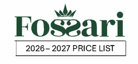 F.A.I.R. FOSSARI PRICE LIST _ 2026-2027