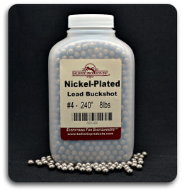 Nickel-Plated Lead Buckshot