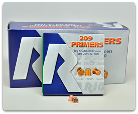 Rio-209 Primers (IN STOCK)  1000/BX