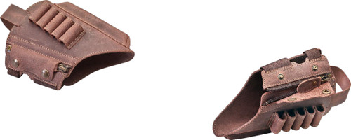 PEDERSOLI LEATHER CHEEK PIECE, CARTRIDGE HOLDER FOR LEVER ACTION .45-70