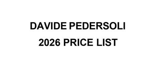 PEDERSOLI 2026 PRICE LIST