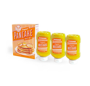 Original Mustard 3‑Pack and Single Pancake Mix