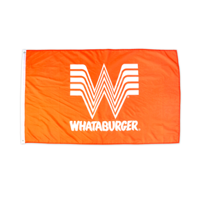 Orange Whataburger Flag