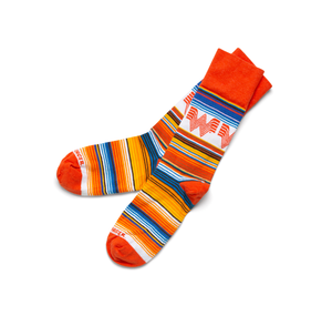 Whataburger Striped Sock
