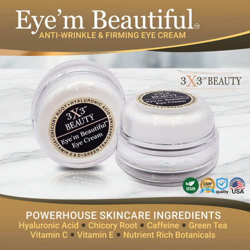 Wholesale 6  PACK - EYE'M BEAUTIFUL Eye Creme Wholesale 6  PACK - EYE'M BEAUTIFUL Eye Creme