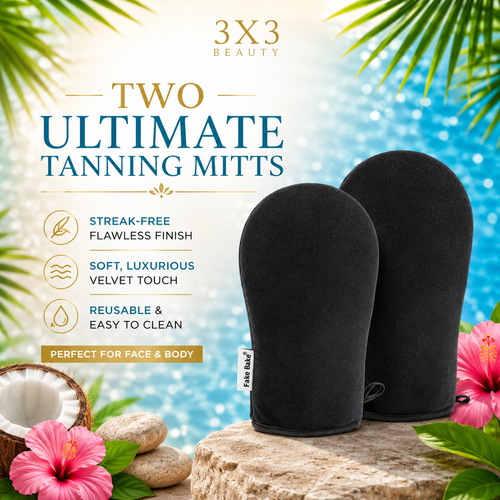 2 for $15.75 TANNING MITTS