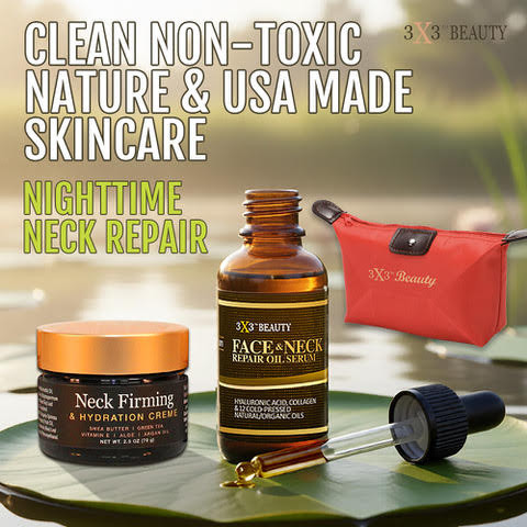 Nighttime Neck Repair Beauty Bundle