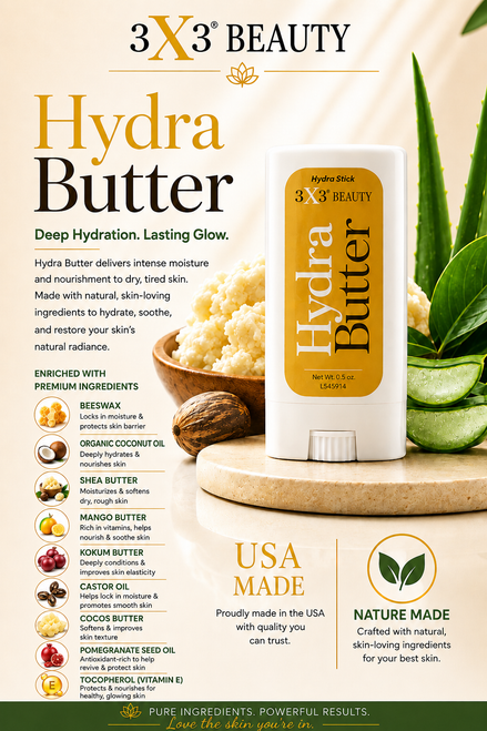 Hydra Butter Stick - Purse Size .05 ounces