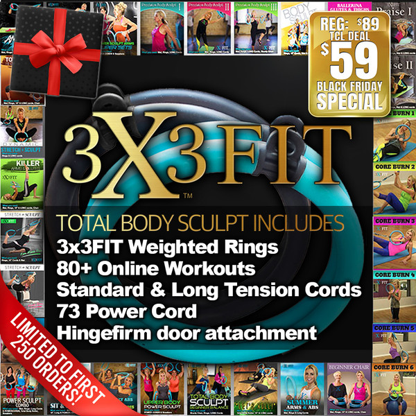 Total Body Sculpt equipment & 80+  free online workouts