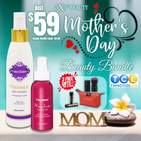 SNEAK PEAK! TCL Mother's Day Beauty Bundle includes (3) free gifts for first 250 orders - PLUS! $10 Gift Certificate