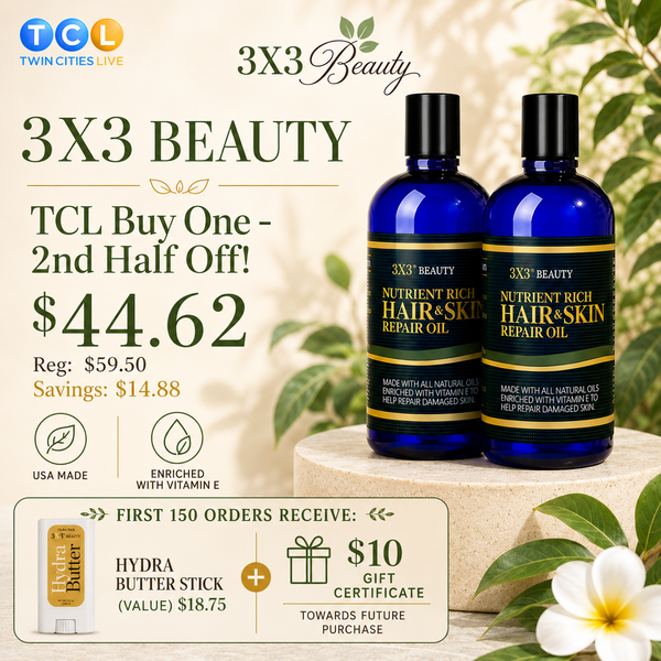 PRESALE: TCL DEAL! Buy one - get 2nd half off "Nutrient Rich Hair & Skin Repair" includes GIFT & $10 Certificate for first 150 orders.