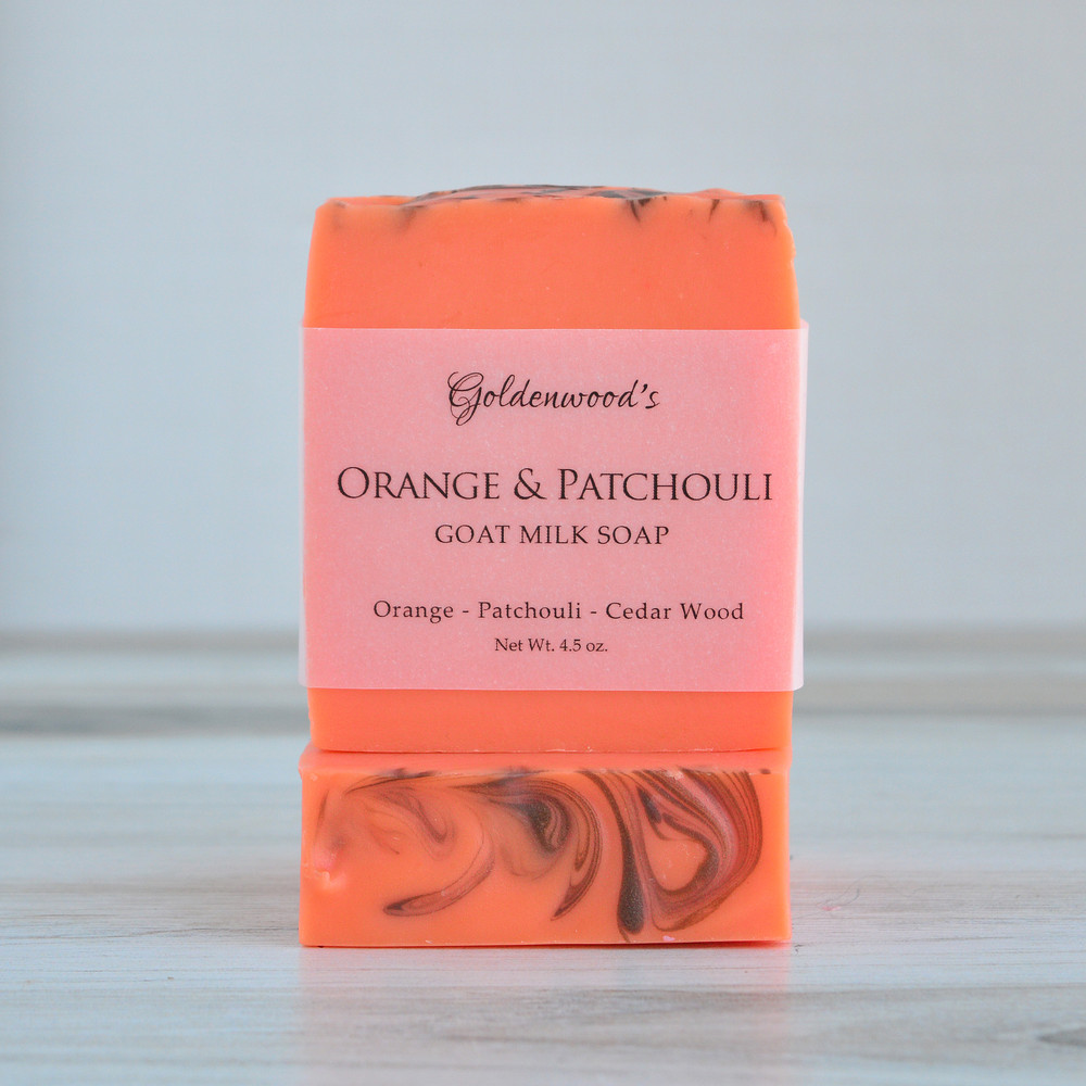 Orange & Patchouli Goat Milk Simple Soap Orange & Patchouli Goat Milk Simple Soap