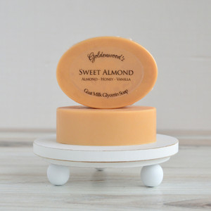 Sweet Almond Goat Milk Glycerin Soap