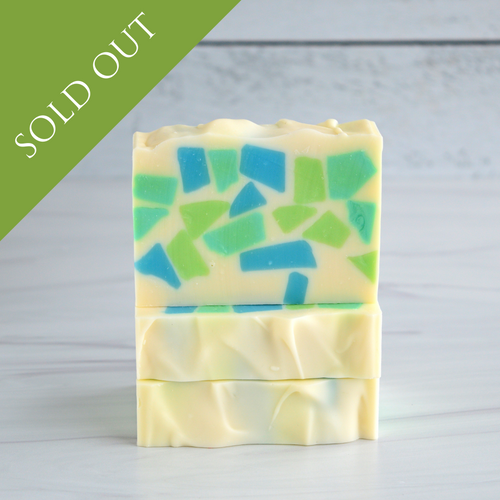 Sea Glass Gourmet Coconut Cream Soap