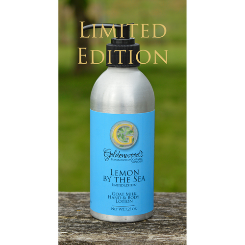Lemon by the Sea Limited Edition goat milk lotion