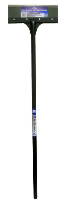 SCRAPER FLOOR 356mm BLADE W/ TUBULAR T-FRAME S&J