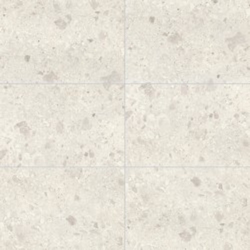 White Terrazzo Tile Effect Bathroom Wall Panel