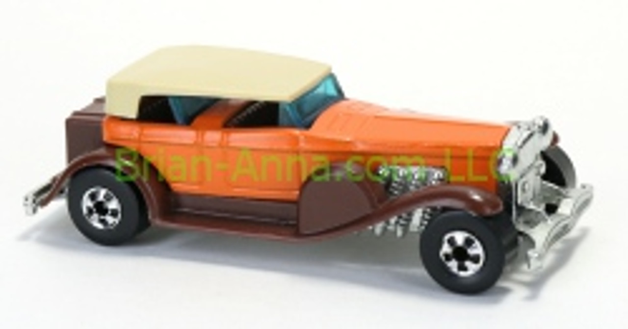 Hot Wheels 31 Doozie, Orange enamel, BW wheels, Hong Kong base, loose (4244)