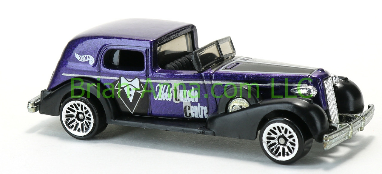 Hot Wheels '35 Classic Caddy, Purple with Black fenders, lace wheels,  Thailand base