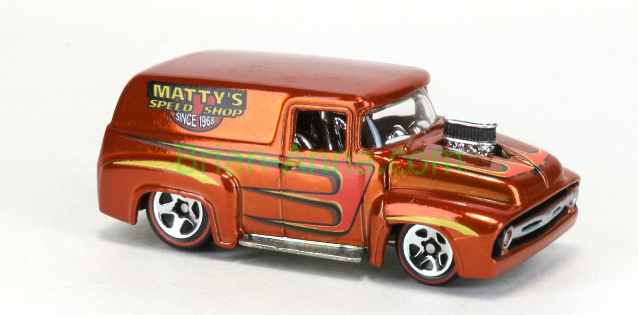 Hot Wheels Classics 1 1956 Ford F-100, Orange, loose (hwl-7337)