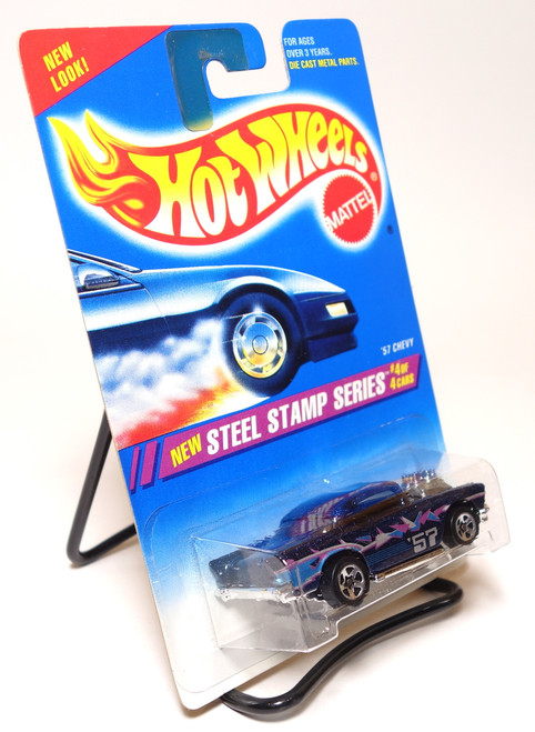 Hot Wheels '57 Chevy Steep Stamp Series #290, SP5, Black interior